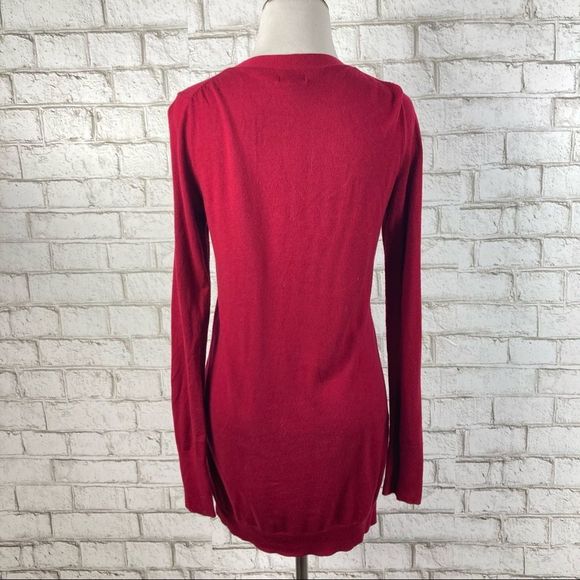 Express Rhinestone Button Cardigan Size Medium - Picture 3 of 9